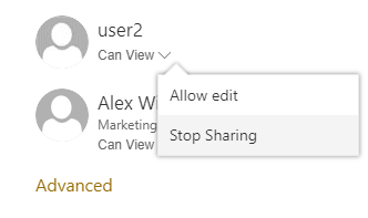 Stop sharing a file in teams - Microsoft Q&A