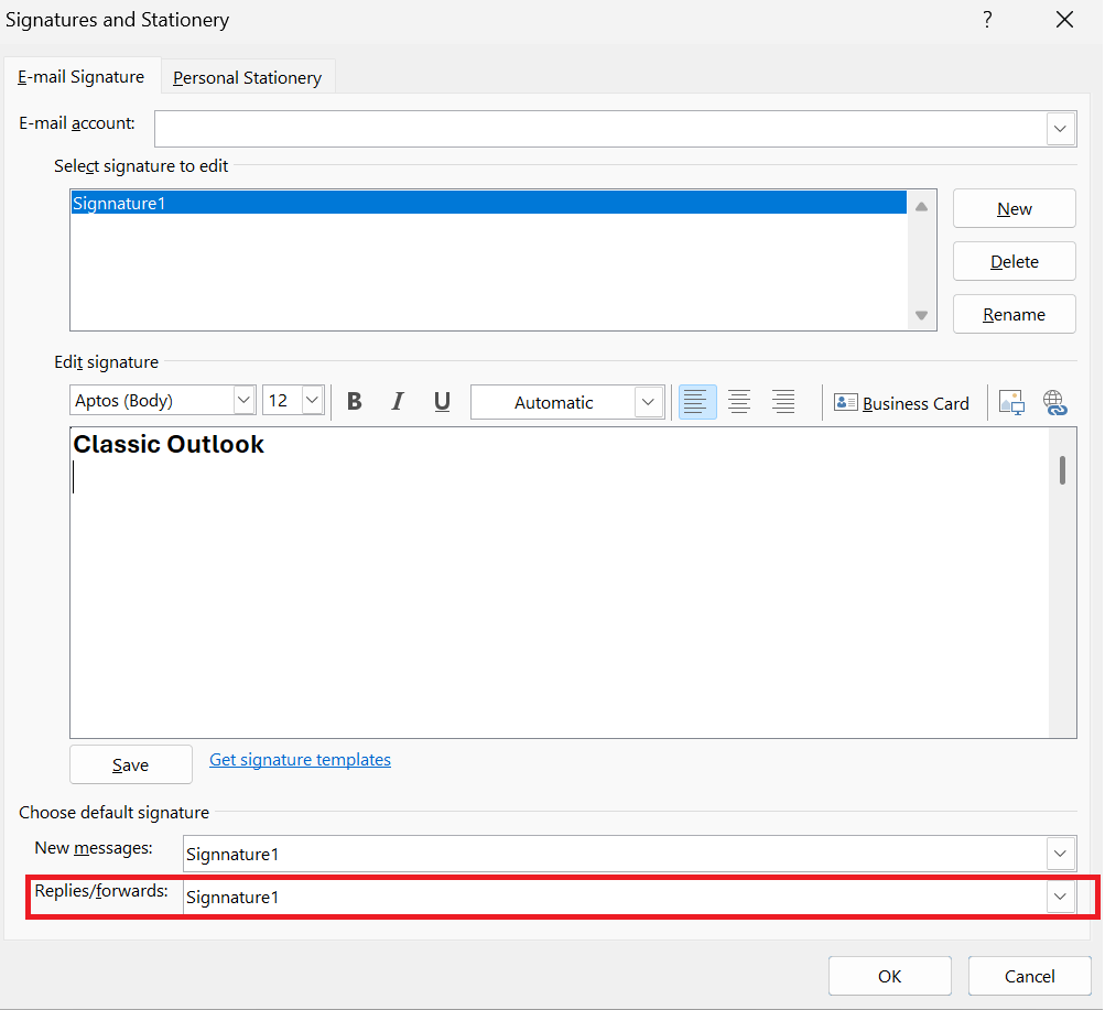 Outlook: Insert Signature Doesn't Insert the Existing Signature ...