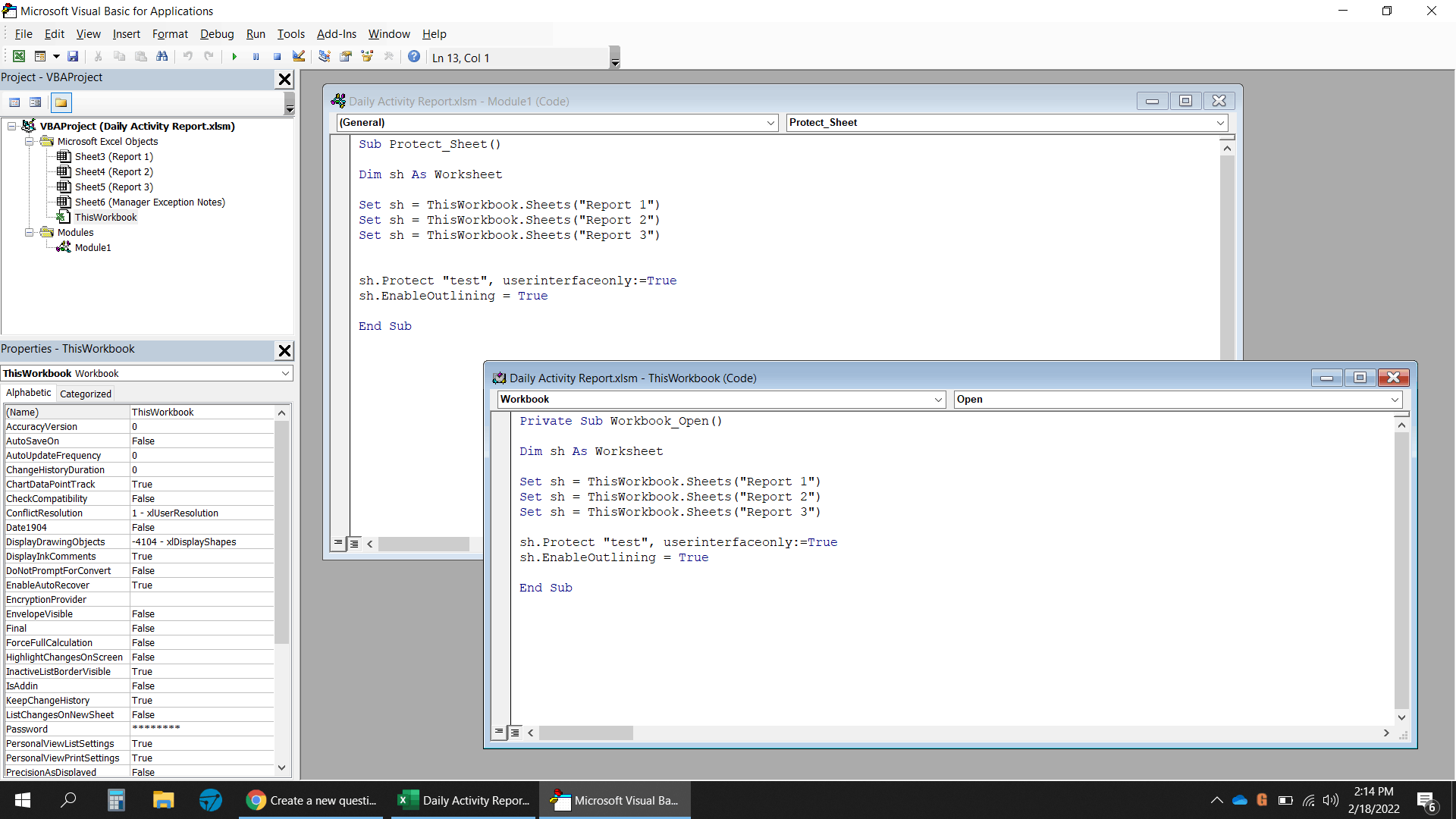 Macro Only Working For One Sheet In File - Microsoft Q&A