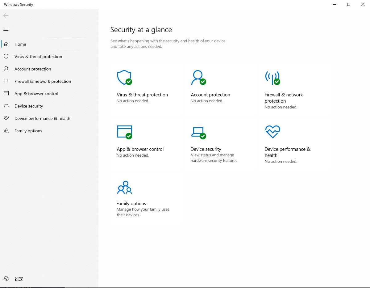 Windows security だけが英語表記になってしまいました。 - Microsoft Q&A
