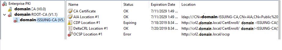 OCSP Verification failed with error code - Microsoft Q&A