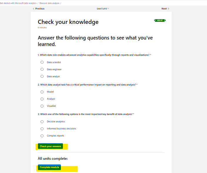 Assignment Microsoft Q A