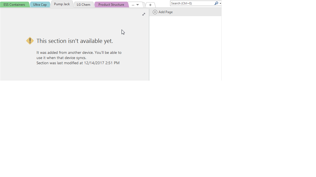 Office 365 OneNote throws Error code: 0xE402005F when trying to Sync ...