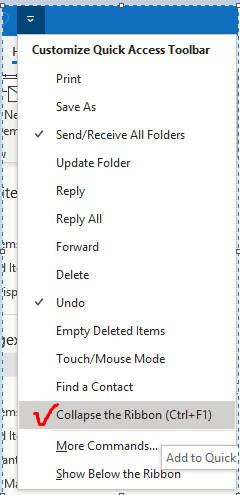 Simplified Ribbon options disapeared - Microsoft Q&A