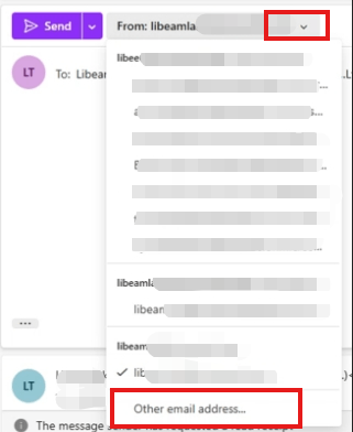 Secondary email not working with replies. - Microsoft Q&A