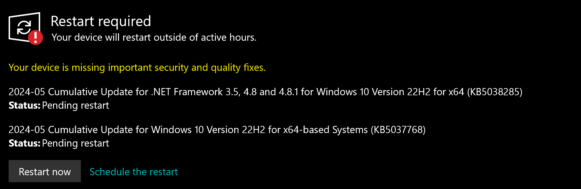 Is My Windows Update Broken? - Microsoft Q&A