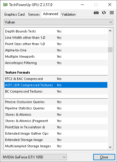 How Do I Check if My NVIDIA GPU Has ASTC Support? - Microsoft Q&A