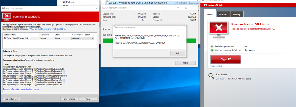 How to reset the Windows Defender signature database. - Microsoft Q&A