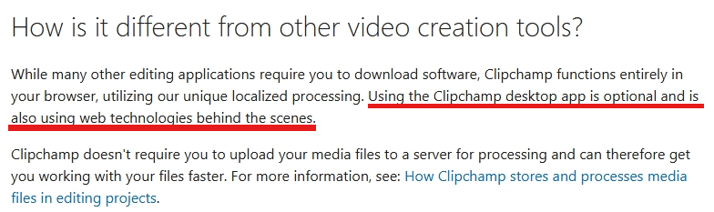 Bug in Error in the Clipchamp video editor - Microsoft Q&A