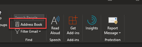 Outlook: Address Book e-mail addresses TAB Question - Microsoft Q&A