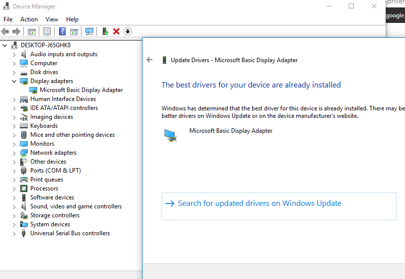 Help! I can't install nvidia display driver on windows 10 - Microsoft Q&A
