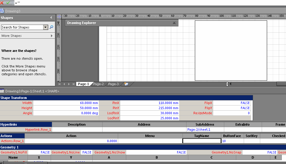 Visio ShapeSheet - Actions - TagName - ButtonFace - Microsoft Q&A