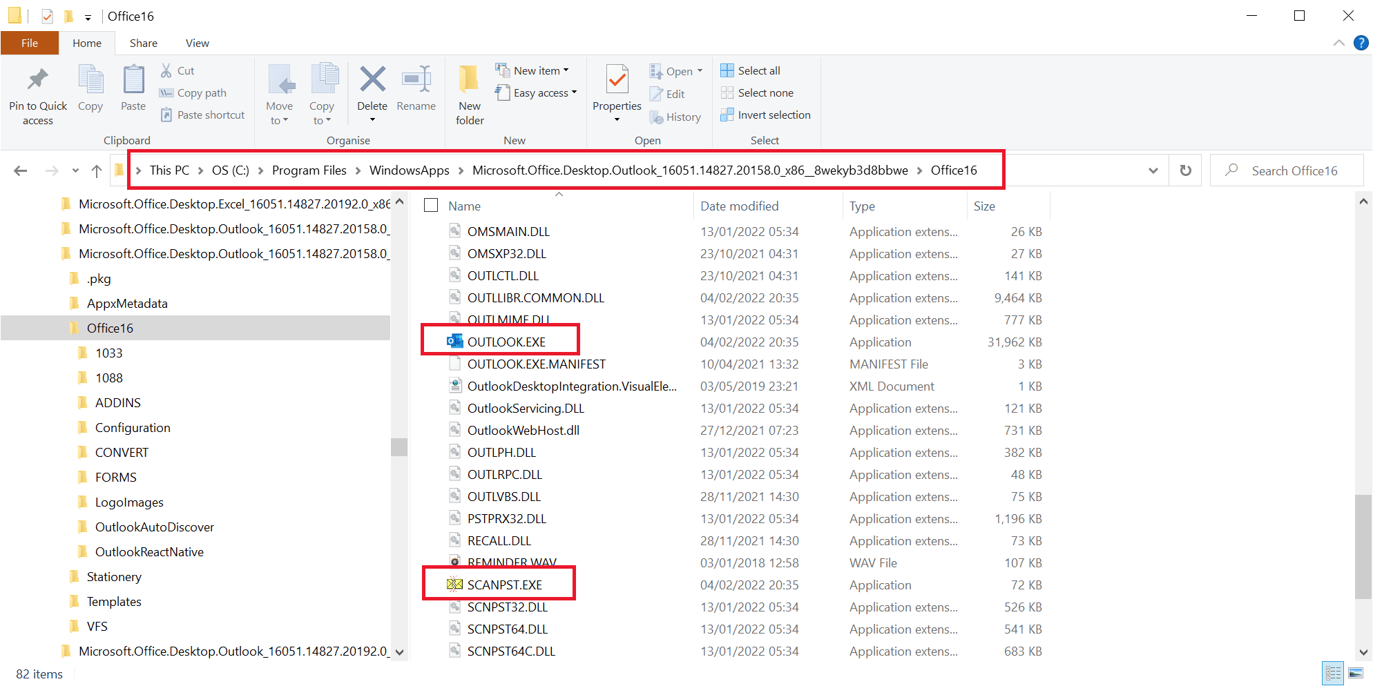 Finding scanpst.exe on an M365 installation - Microsoft Q&A