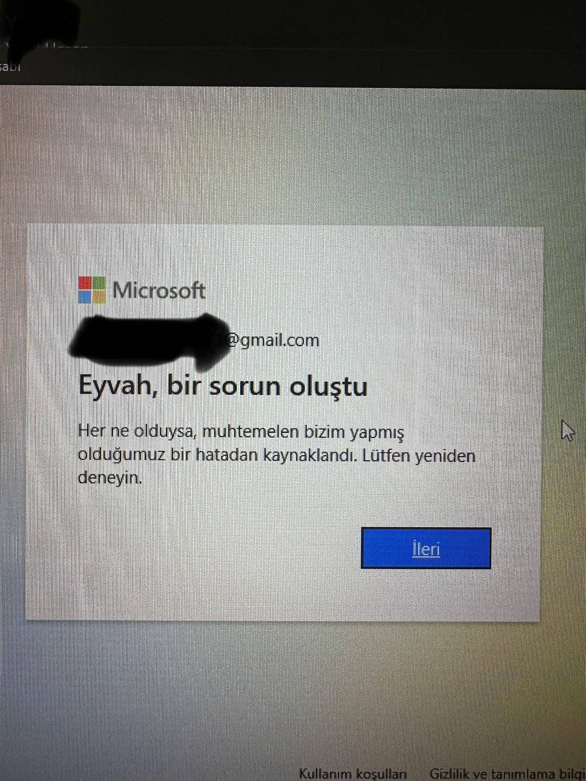 microsoft hesabınızda oturum açamadık hatası xbox - Microsoft Q&A
