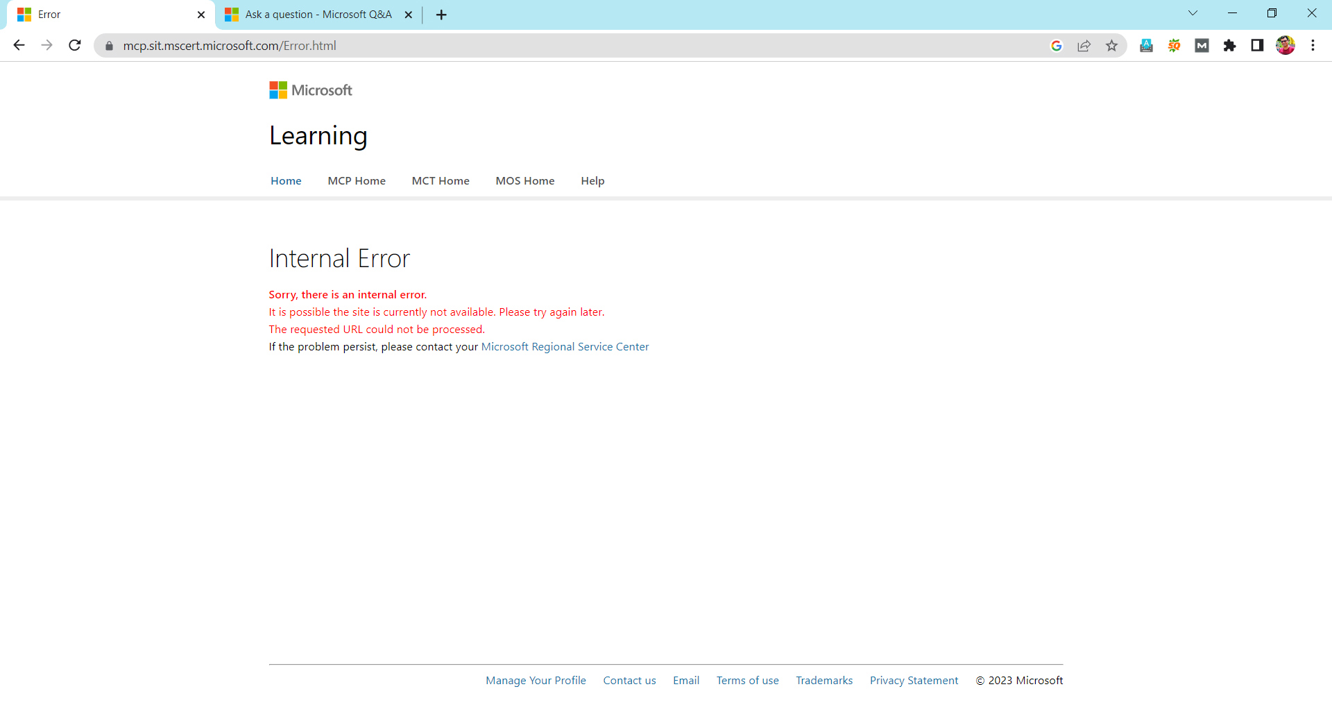 mcp-login-error