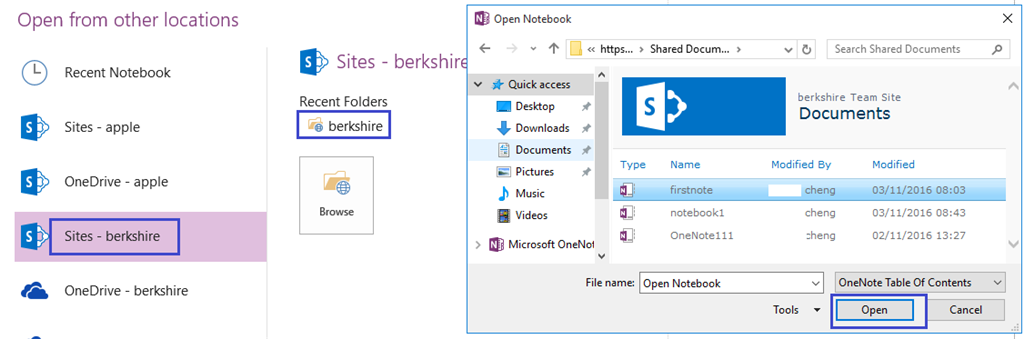 OneNote opens read-only from SharePoint document library - Microsoft Q&A