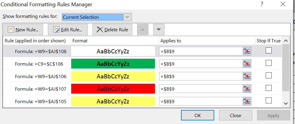 Conditional formatting into a range of cells - COPY AND PASTE ...