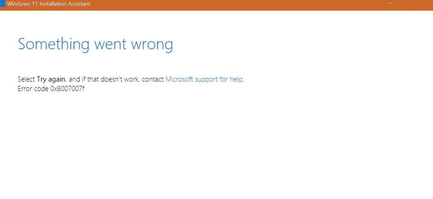 error