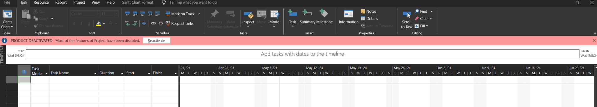 I am unable to sign in to Microsoft Project. - Microsoft Q&A