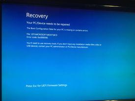 Windows 10 Windows failed to start. A recent hardware or software ...