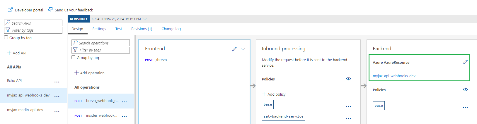 Linking Function to APIM with Bicep - Microsoft Q&A
