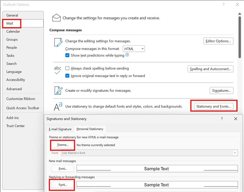 Outlook inserts large block of unwanted Chinese text into email replies ...