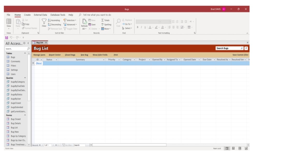 Got an issue with Bug tracker provided template from MS - Microsoft Q&A