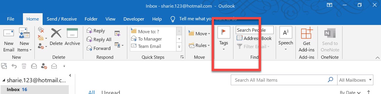 Menu on different email accounts in Outlook 2019 - Microsoft Q&A