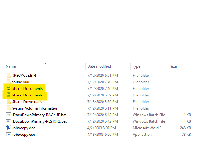 Duplicate folder names - Microsoft Q&A