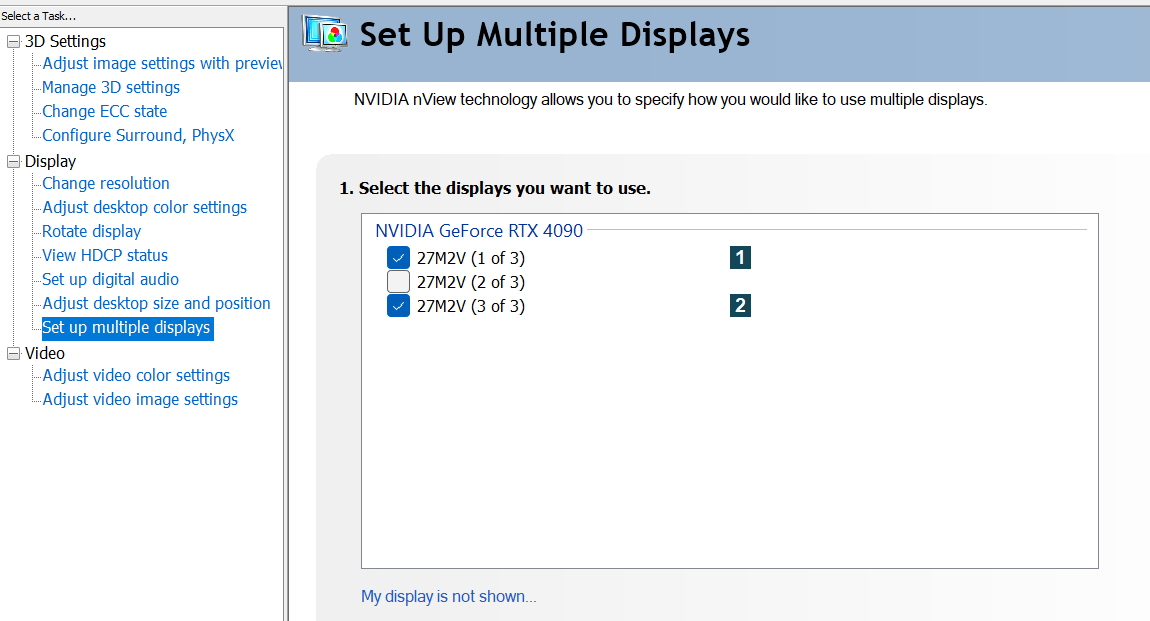 Windows shows third monitor as inactive. Cannot get output on more than ...