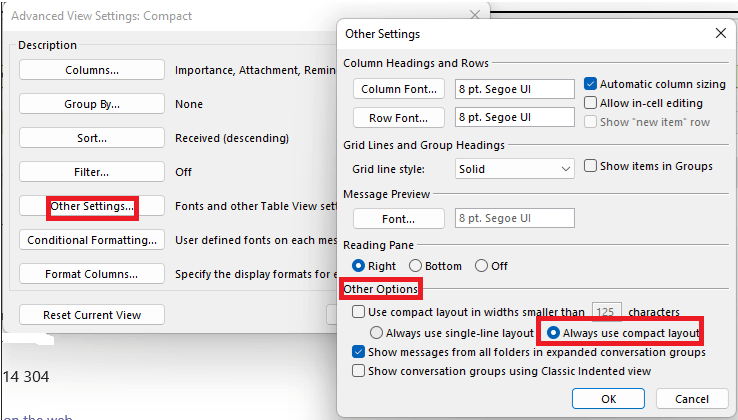Outlook interface - Microsoft Q&A