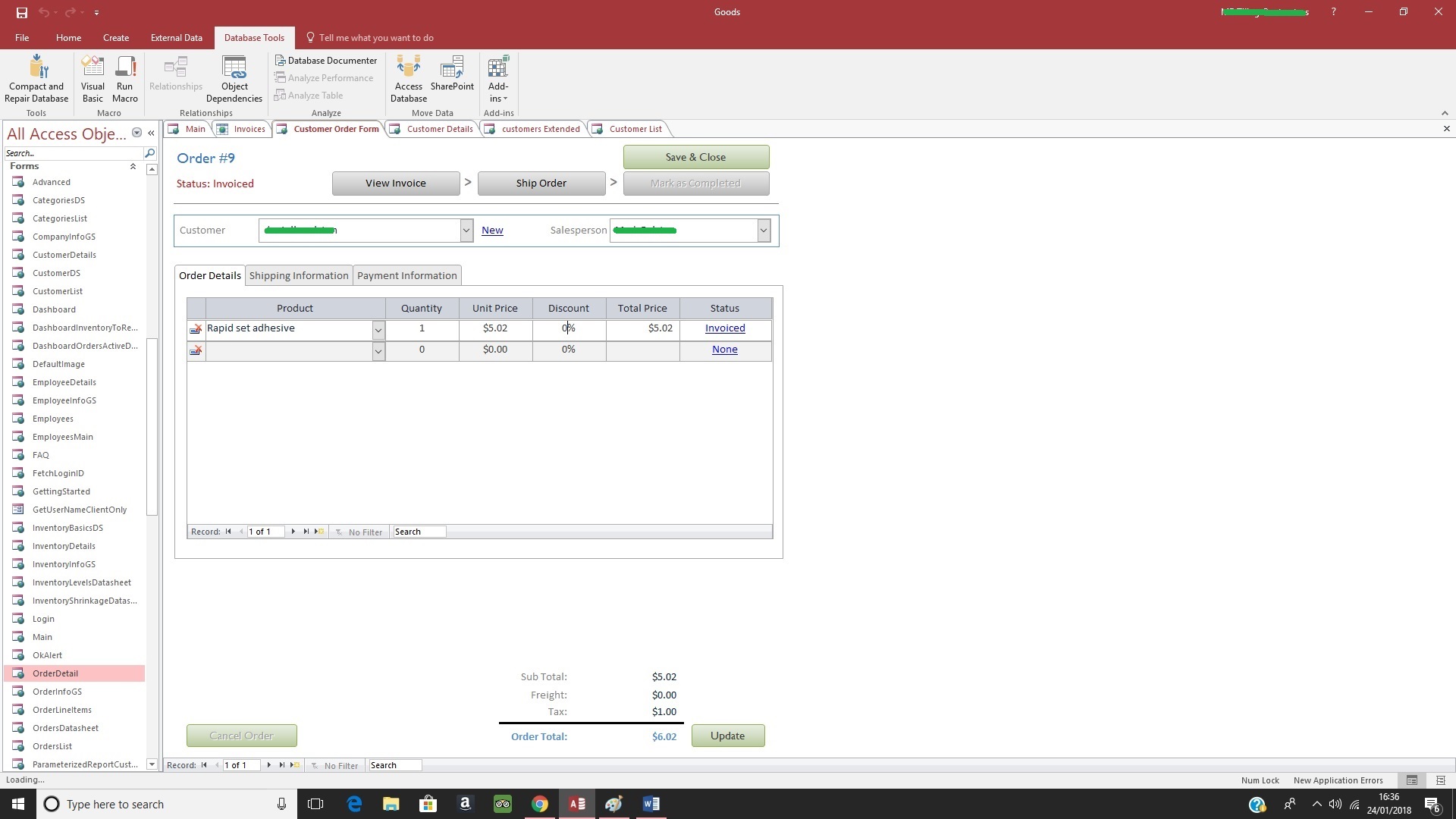 Microsoft Access - Unable to change currency field - Microsoft Q&A