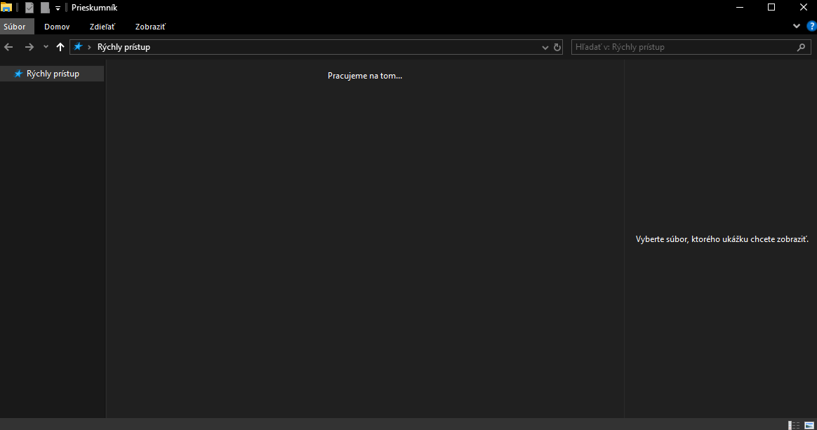 File explorer is empty - Microsoft Q&A