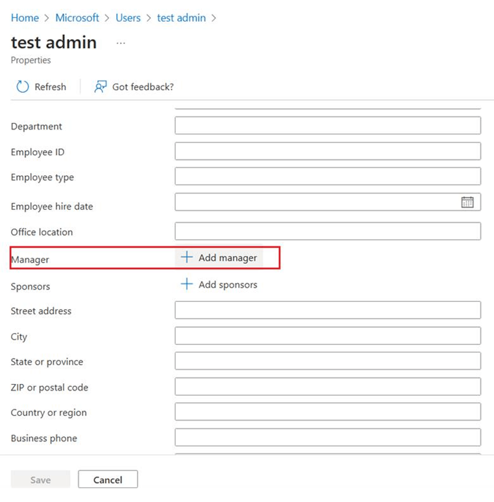 Sharepoint Page Set up: When I enter the CEO into the Org Chart and ...