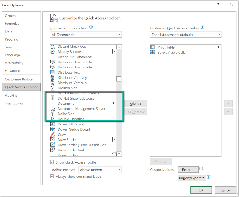 Where is document location in Excel? - Microsoft Q&A