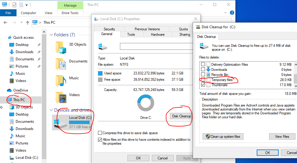 "Word could not create the work file" error - Microsoft Q&A