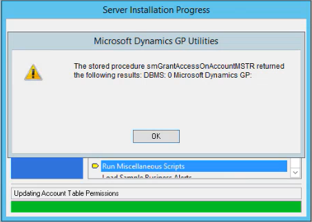 GP Utilities error