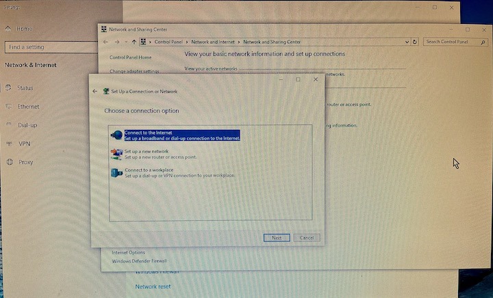 set up a connection