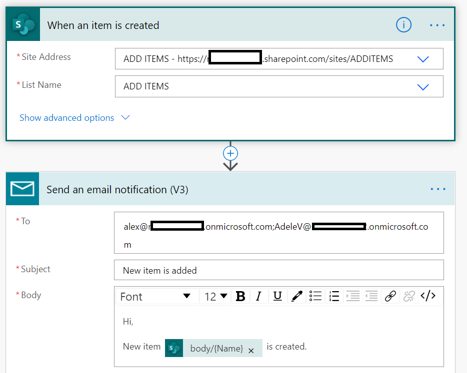 Creating a SharePoint Alert to multiple email address - Microsoft Q&A