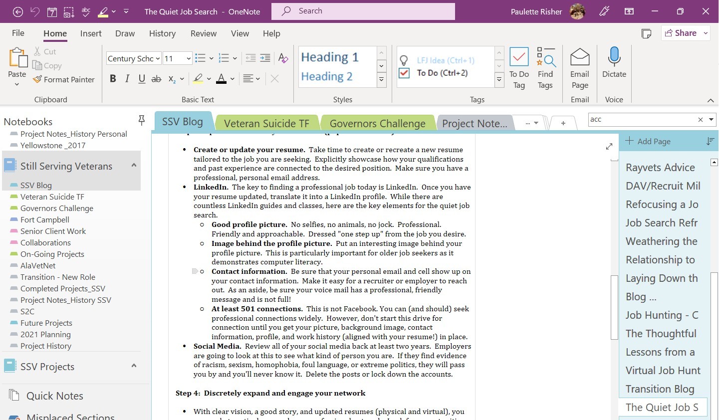 One Note Page and Tab Name Font Changed on One Computer - Microsoft Q&A