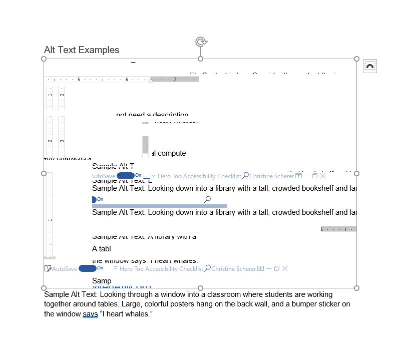 Embedded Images Not Rendering Properly in Windows 10 Microsoft Word 365 ...
