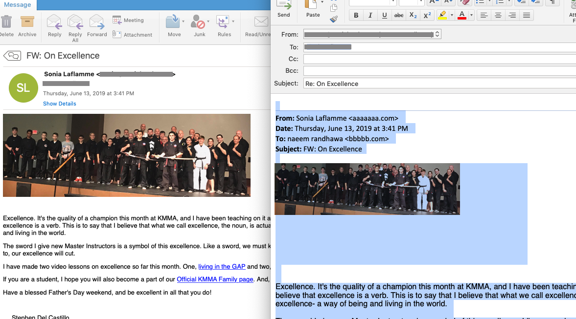 ANNOYING Outlook Image seems stuck to a Page Anchor, can't remove it ...