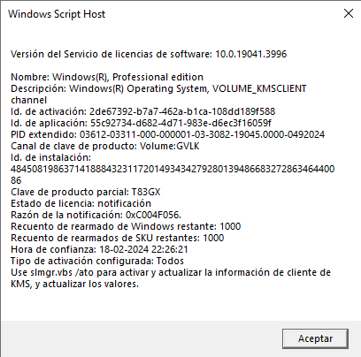 Mi licencia de Windows expiro - Microsoft Q&A
