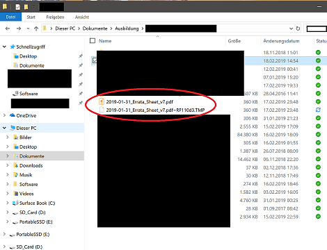 OneDrive creates TMP-File which is undelatable - Microsoft Q&A