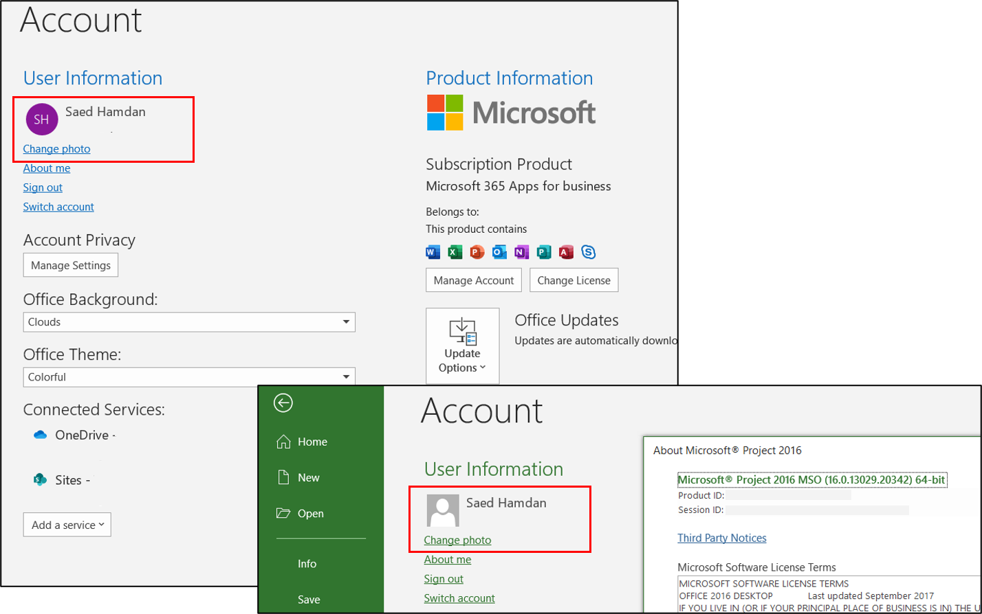 Installed Project 365 but keep getting Project 2016 - Microsoft Q&A