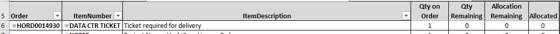 Manual filter button for columns after the first in a pivot table ...