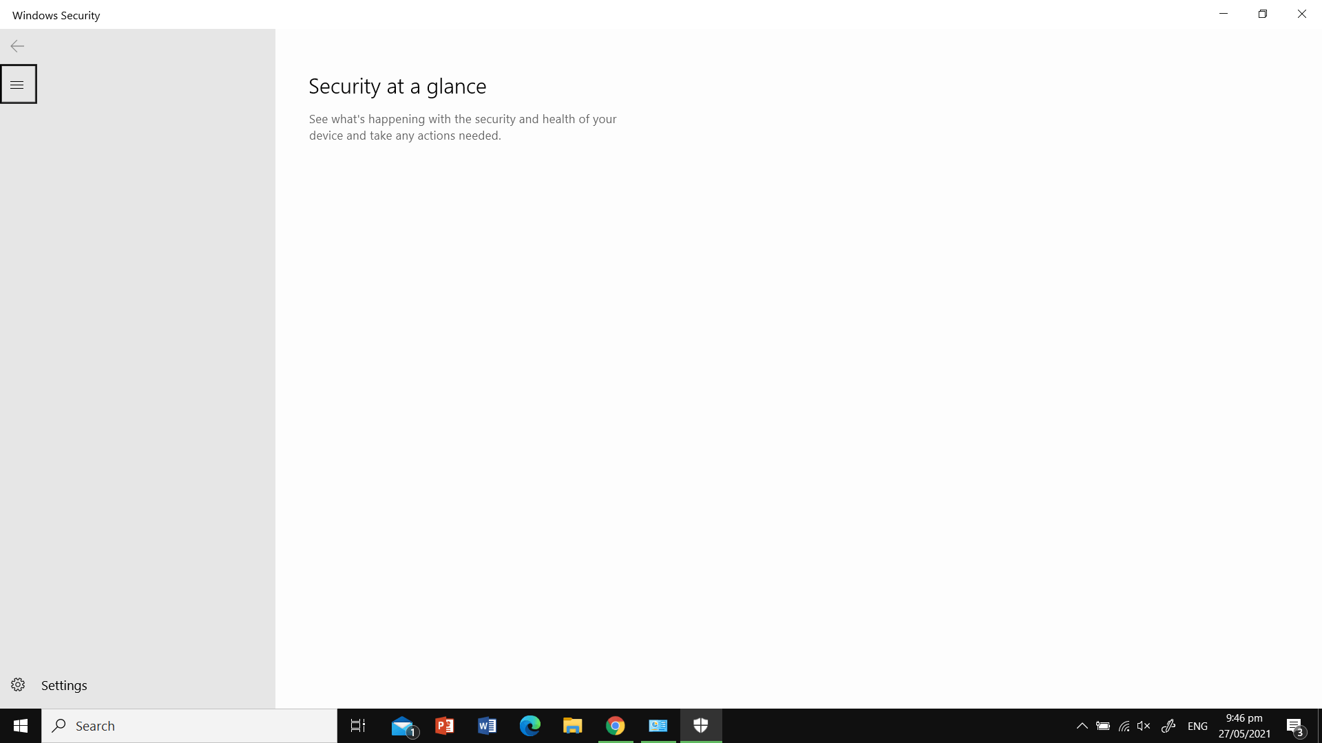 Windows firewall error 0x00706d9 and Windows security blank screen ...