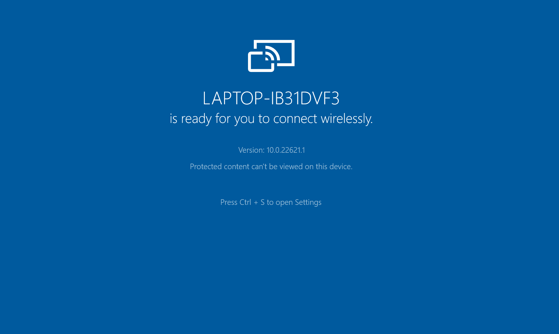 How to cast screen from mobile to laptop - Microsoft Q&A