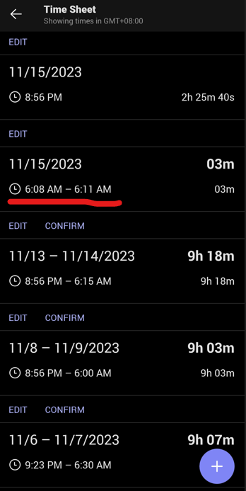 overlapping existing time clock entries found error message - Microsoft Q&A