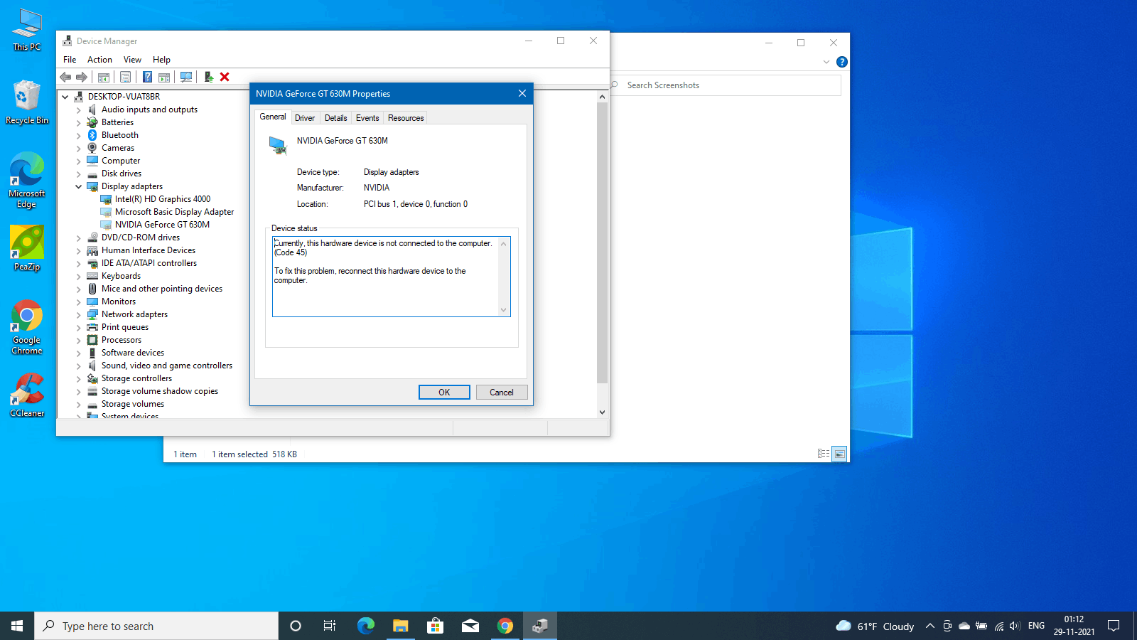 Issues with Nvidia Display Adapter - Microsoft Q&A